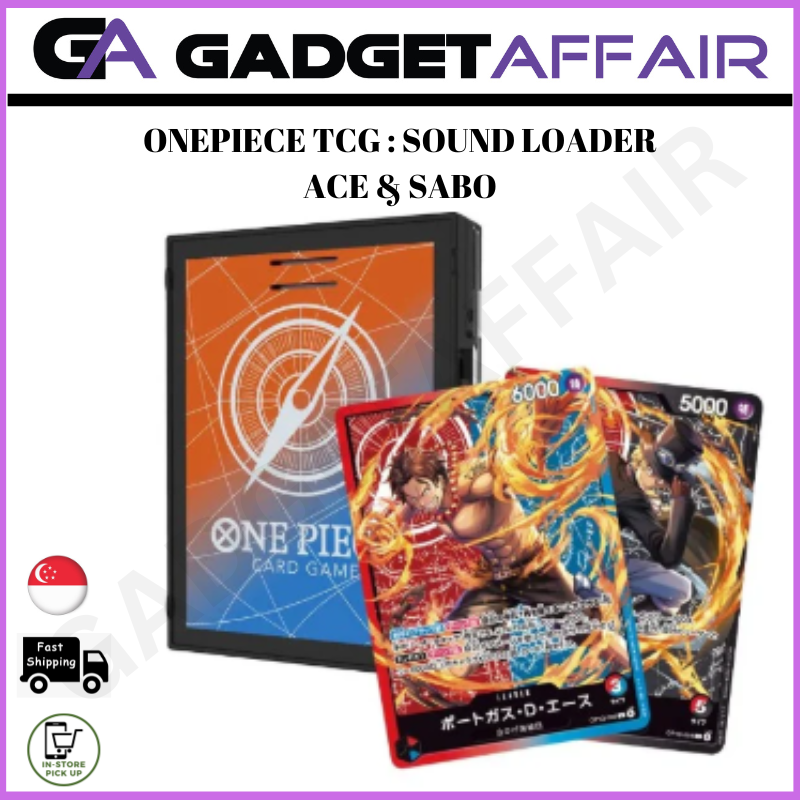 Onepiece TCG: Sound Loader Ace & Sabo Edition (Coming on 3 April)