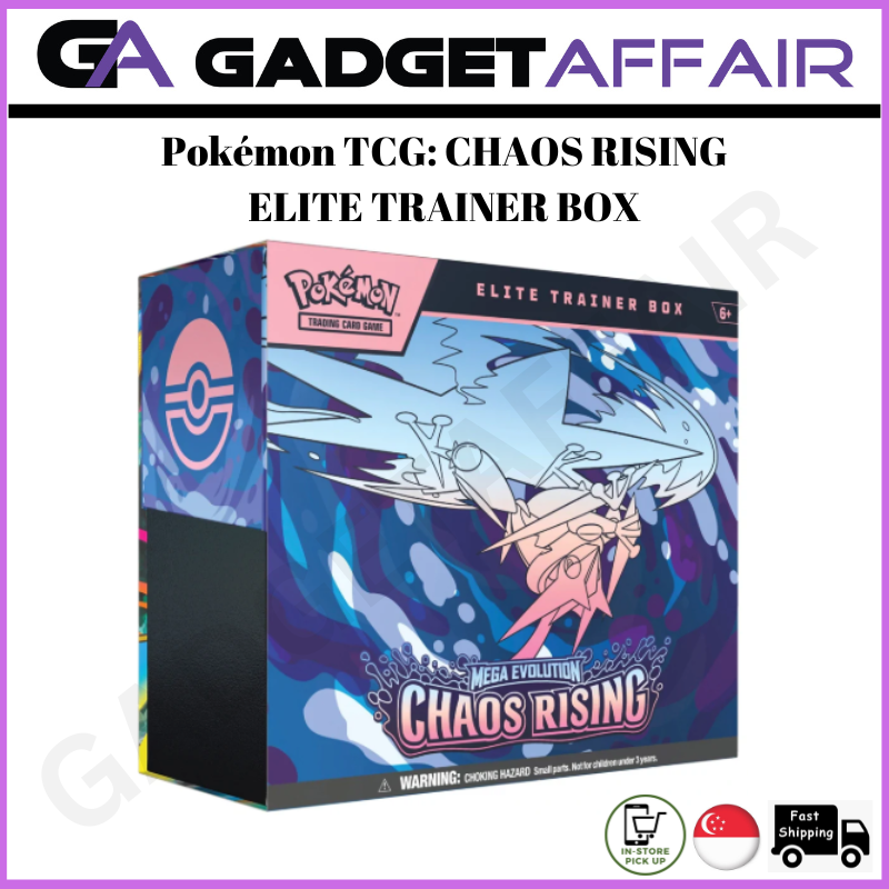 Pokemon TCG - Mega Evolution Chaos Rising Elite Trainer Box