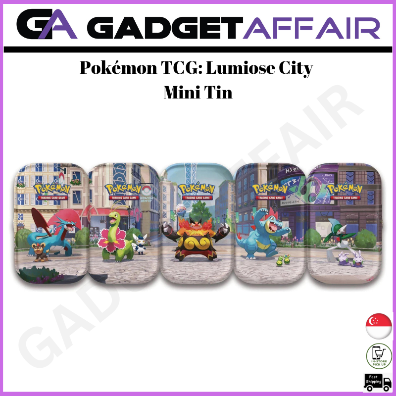 Pokemon TCG: Mega Evolution—Lumiose City Mini Tin