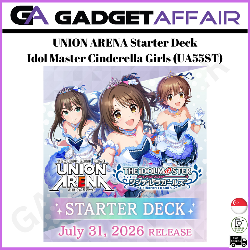 Union Arena Starter Deck Idol Master Cinderella Girls Japanese (Collection From 31 July onwards)