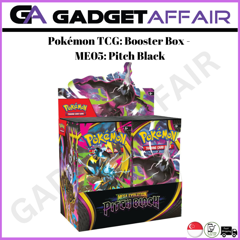 Pokemon TCG : Mega Evolution Pitch Black 36 Packs Booster Box