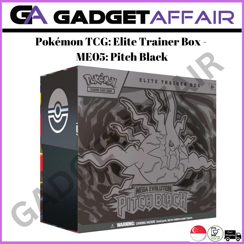 Pokemon TCG - Mega Evolution Pitch Black Elite Trainer Box