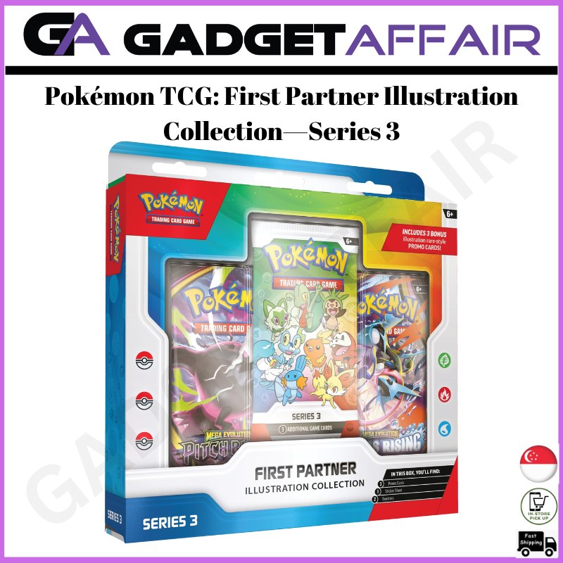 The Pokémon TCG: First Partner Illustration Collection Series 3