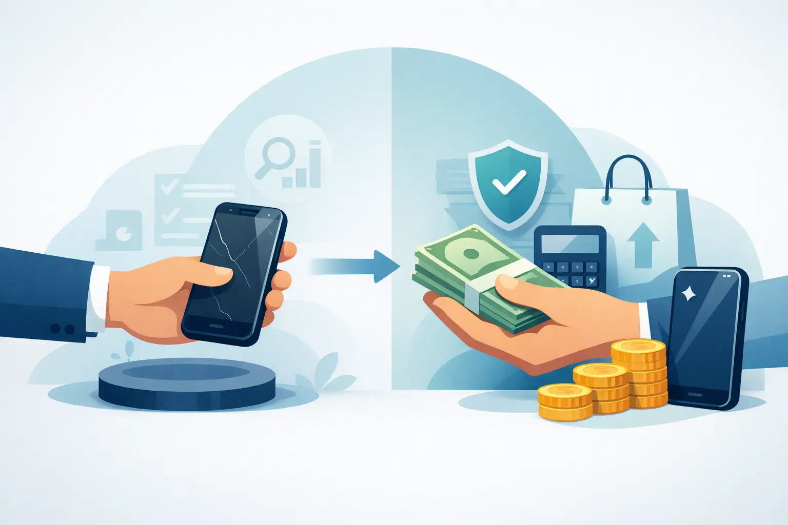 How a Buy Back Service Values Your Old Phone