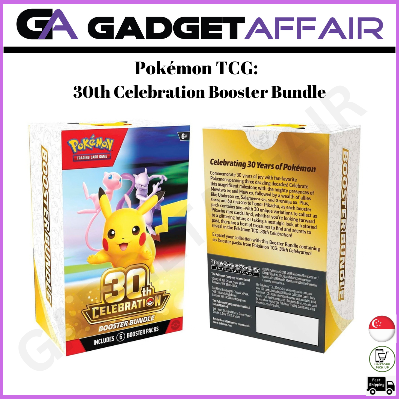 Pokemon TCG: 30th Celebration Booster Bundle