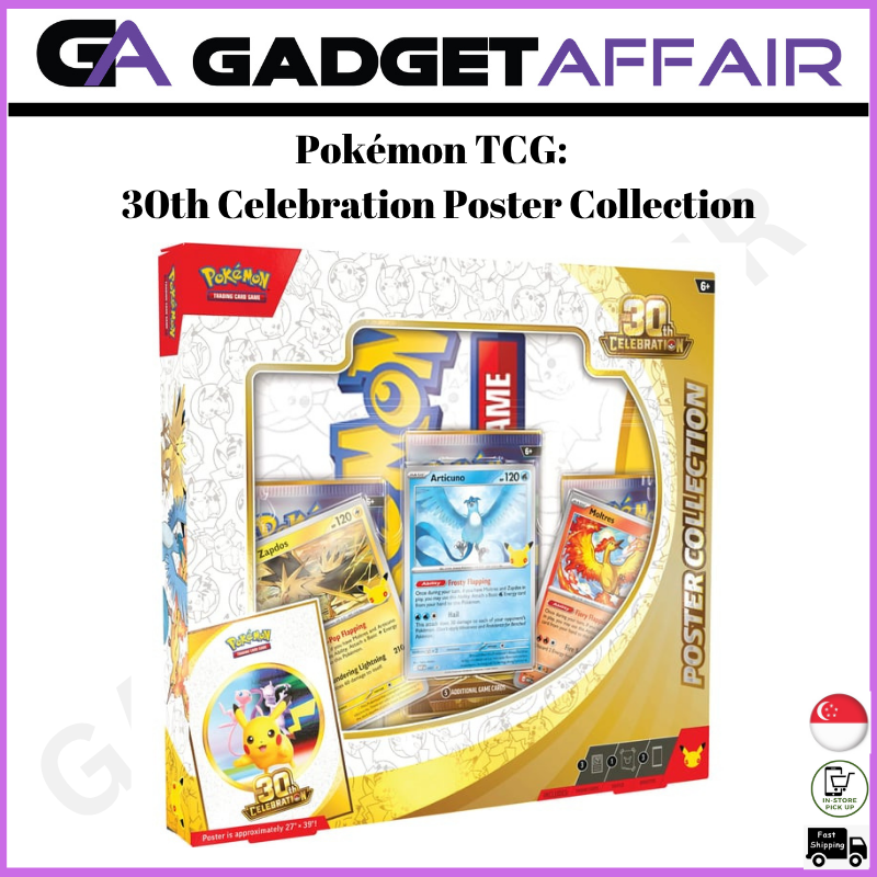 Pokemon TCG - 30th Anniversary Poster Collection (Collection From 16/9/26 Onwards)