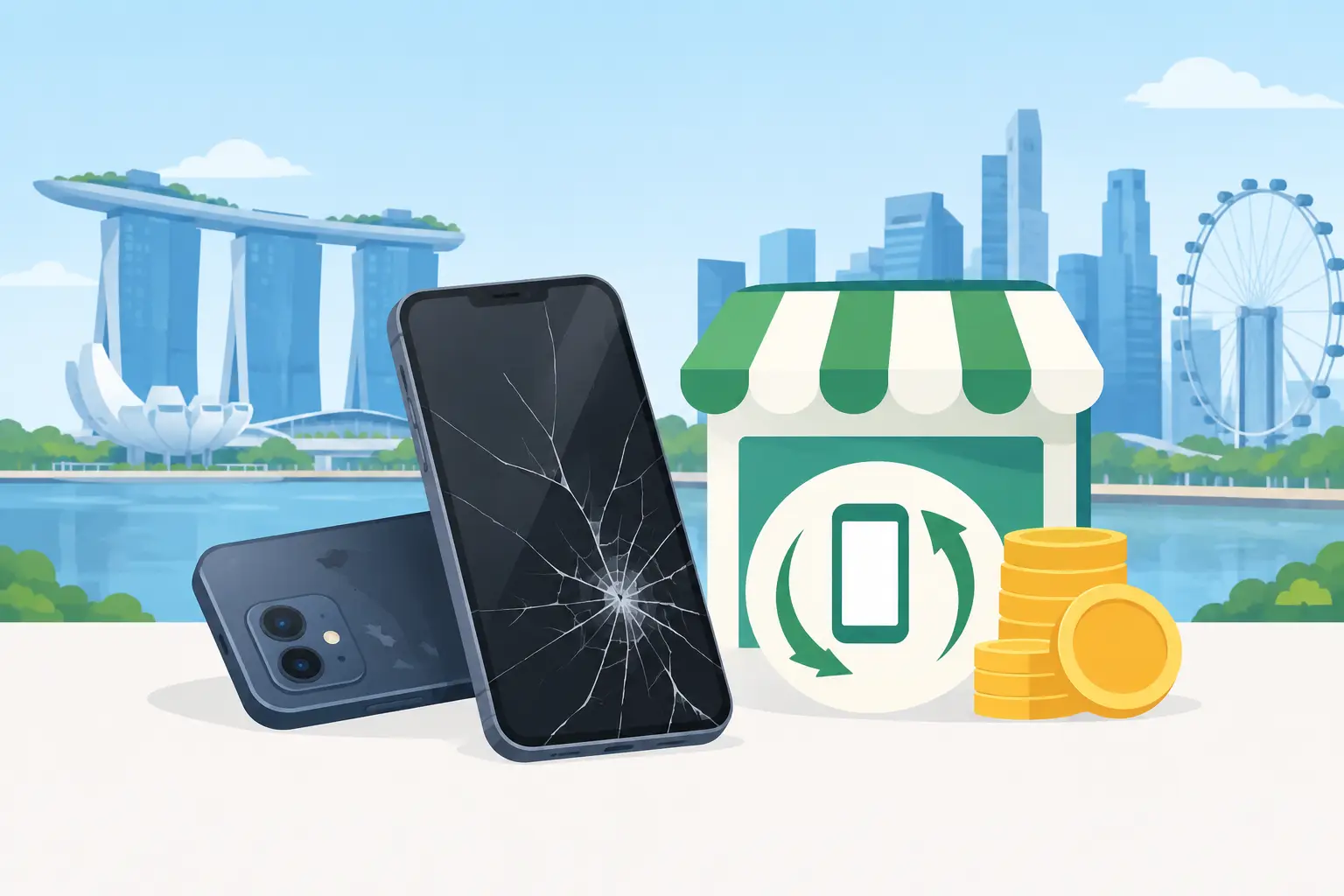 Where to Sell Damaged Phones in Singapore
