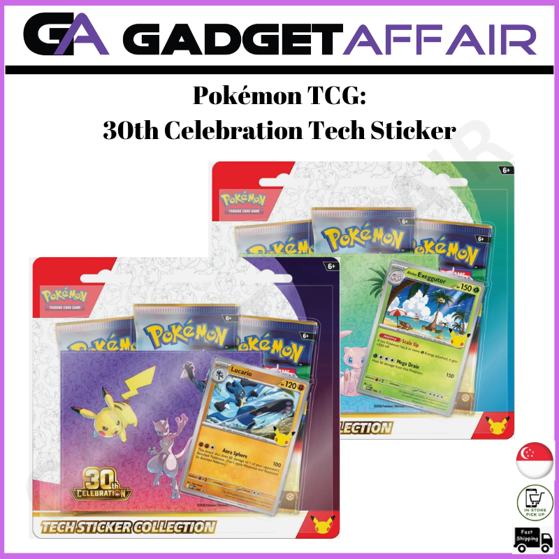 Pokémon TCG: 30th Celebration Tech Sticker Collection (Collection From 16/10/26)